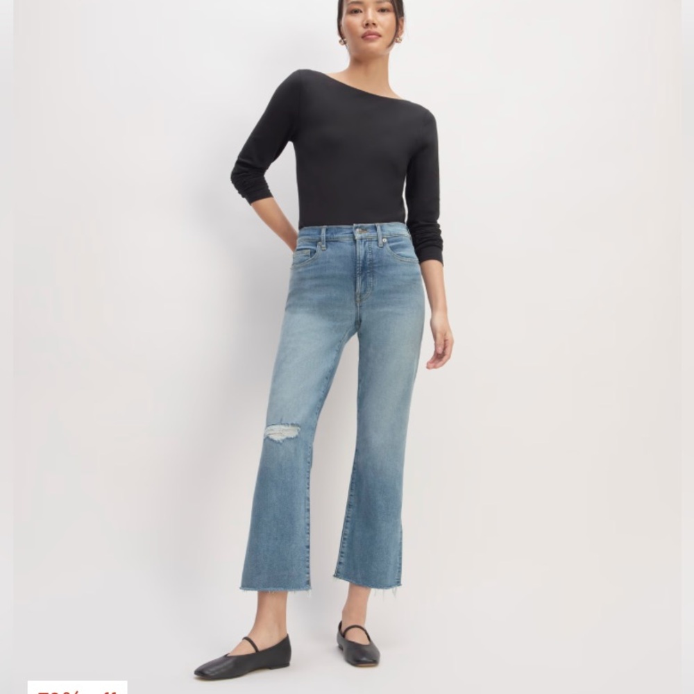 NWT Everlane Kickcrop Jean size 28R